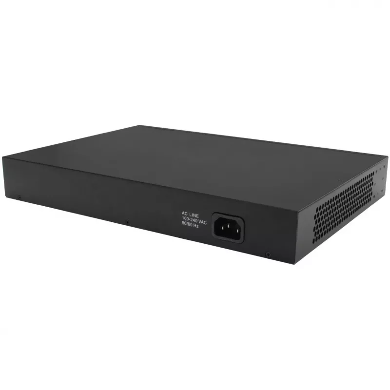 Switch PoE ALLNET 16+2P ALL-SG8418PM – 18 portas Gigabit, 16 portas PoE, 2 portas uplink