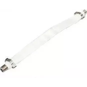 Cabo e p FD 2 — cabo plano F para F, conector fêmea/conector fêmea, 0,2 m, branco