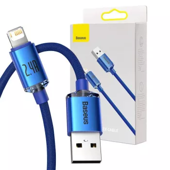 Cabo Lightning Baseus CAJY000003 1,2 m azul 2,4 A