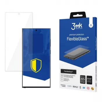 Vidro protetor 3mk FlexibleGlass para Galaxy S24 Ultra vidro híbrido para ecrã