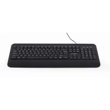 TECLADO MULTIMÉDIA USB ENG/PRETO KB-UML-03 GEMBIRD