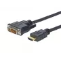 Adaptador de cabo de vídeo Vivolink PROHDMIDVI3 3 m HDMI DVI-D preto