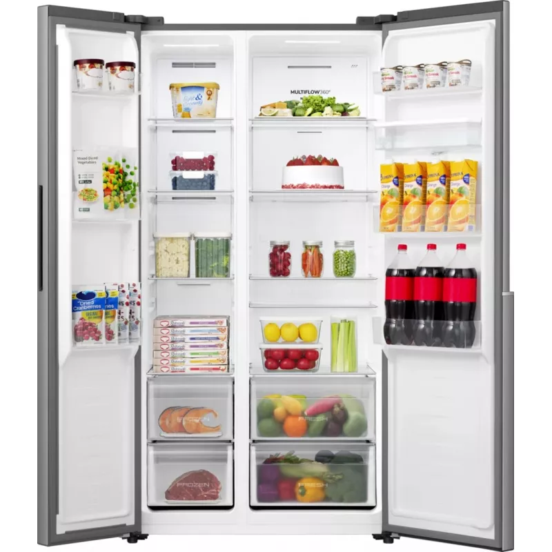 Gorenje HZF55082 NRS917E41XWD G400, independente, porta americana, cinzento, 2 porta(s), toque, LED