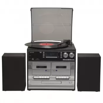 Inter Sales Denver MRD-166 - 6,9 kg - preto - cinzento - leitor de CD pessoal