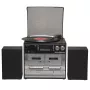 Denver MRD-166 sistema de música DAB+ com gira-discos, leitor de CD e de cassetes