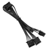 Kolink regulador de cabos modular KL-CBR-PAT — 4× cabo de alimentação modular 4-Pin Molex