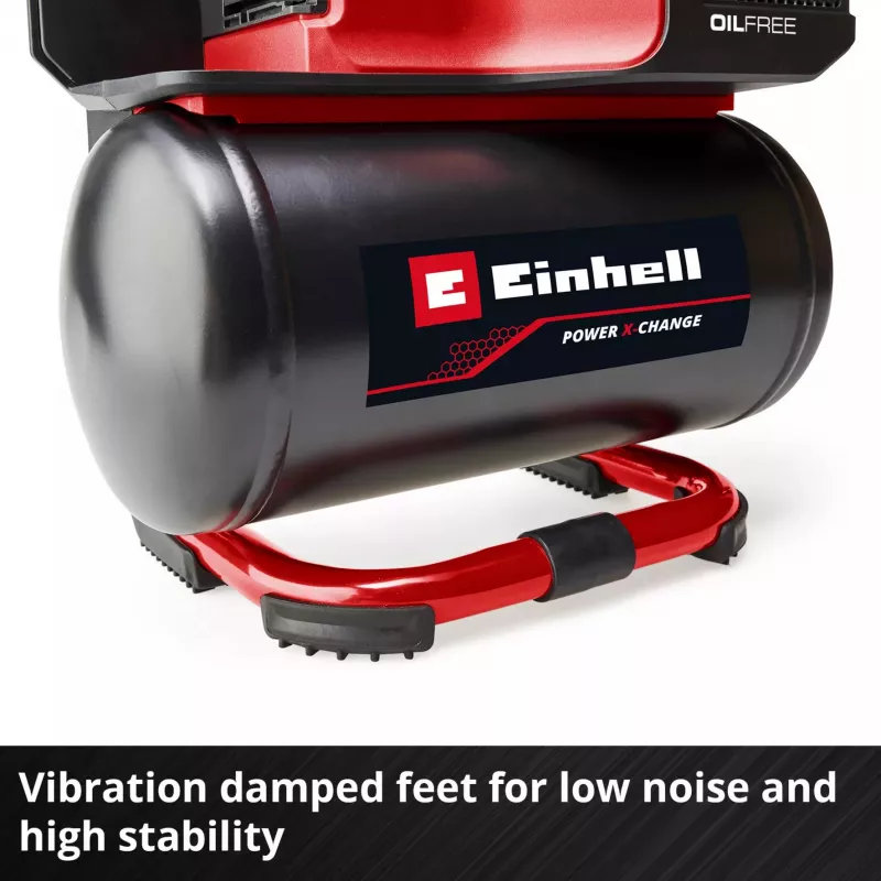 Power X-Change compressor de bateria TE-AC 18/75 Li OF-Solo, 18 volts (preto/vermelho, sem bateria e carregador)