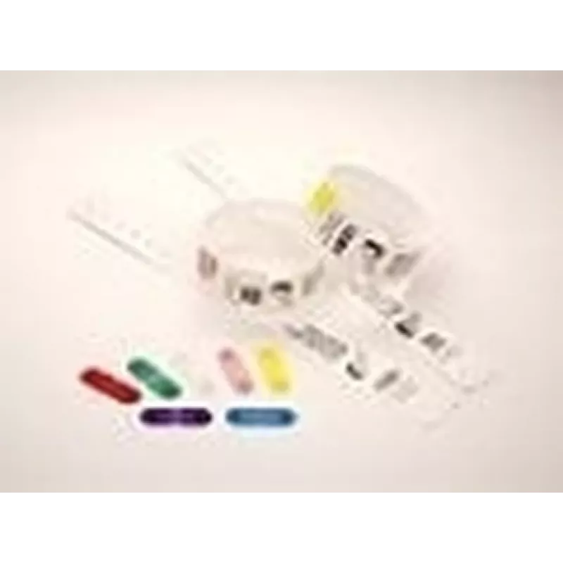 Clipes Zebra para utilização com pulseiras QuickClip, vermelhos