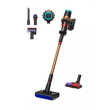 Aspirador com bateria de água e pó Dyson V16 Piston Animal Submarine (492969-01), preto mate/cobre