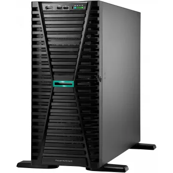 Servidor HPE ProLiant ML110 Gen11 4510 12-Core 1P 64GB-R MR408i-O 8SFF 2x480GB SSD 2x1000W RPS EU
