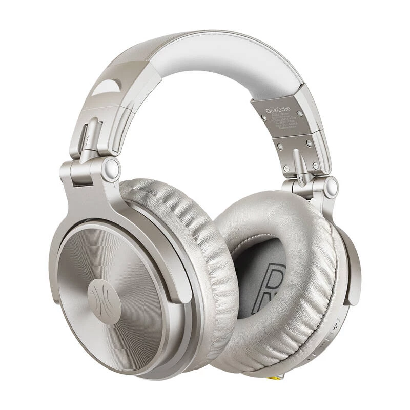 Auscultadores over-ear OneOdio Pro C A-AC12-01 prateado – Bluetooth, cancelamento de ruído