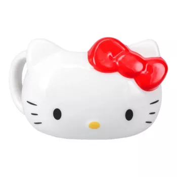 Caneca Paladone Hello Kitty em forma de cabeça da Hello Kitty