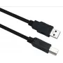 Cabo USB 3.0 helos 288328 — ficha A para ficha B, 1,0 m, preto