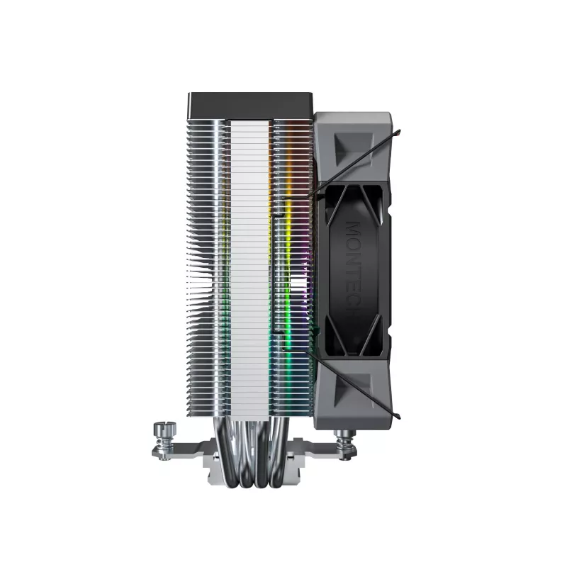 Montech NX400 Black ARGB cooler de ar para CPU, multi socket, 120 mm, preto