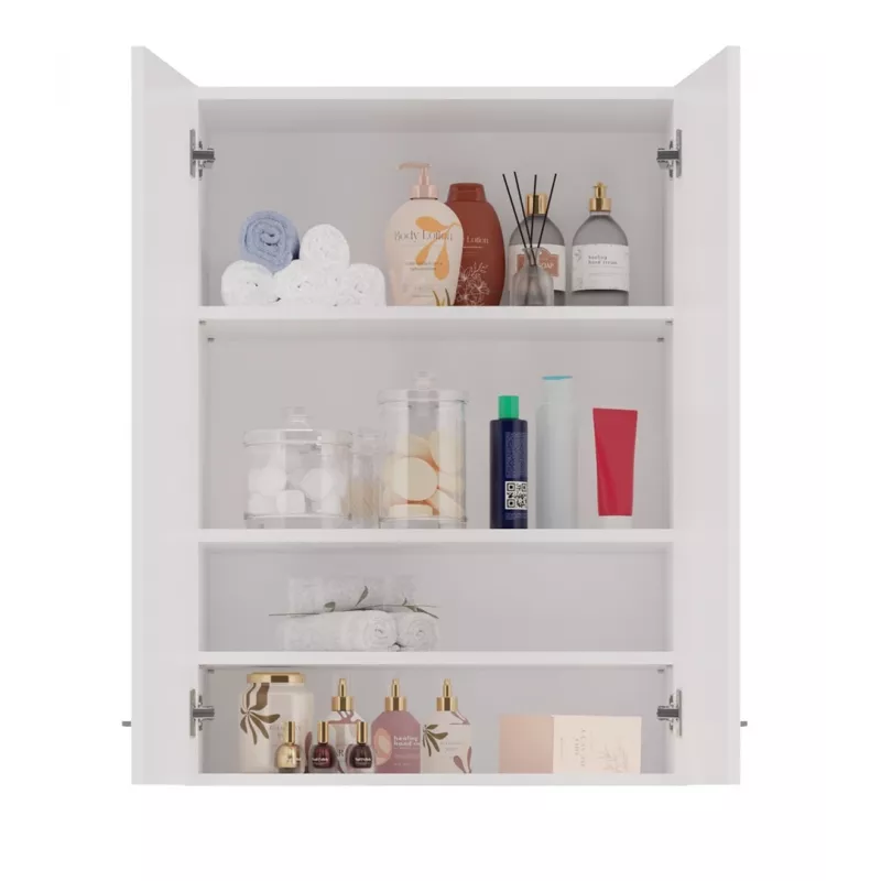 Armário de casa de banho Topeshop POLA MINI DD branco