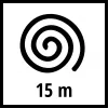 Fio para aparador fio silencioso 2,4 mm (15 metros)