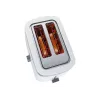 Torradeira Steba TO 10 BIANCO 2 fatias 930 W prateado branco