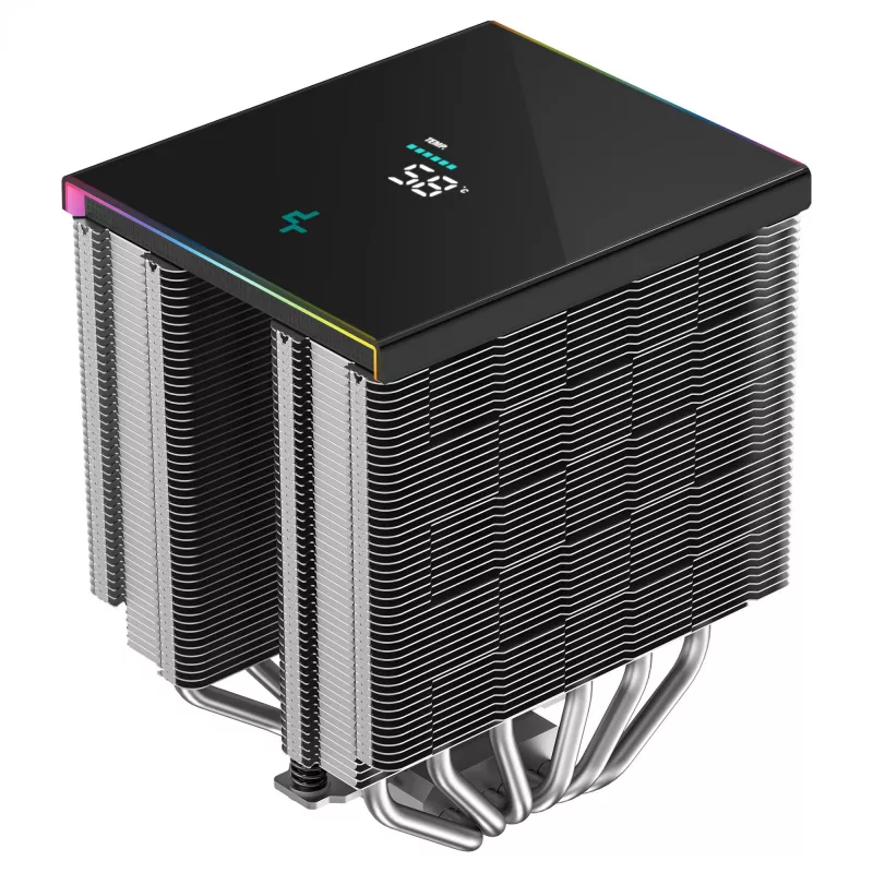 DeepCool AK620 Digital SE cooler a ar para CPU, Intel/AMD, LGA1700/LGA1200/AM4/AM5, 120 mm, preto