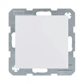 Berker 47518989 tomada SCHUKO com tampa basculante, branco