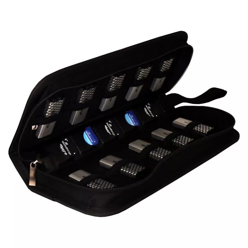 MEDIARANGE USB Wallet - bolsa de transporte para disco de armazenamento