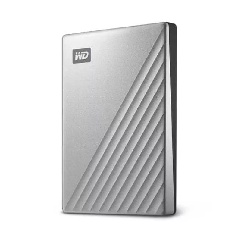 Disco externo Western Digital WDBC3C0020BSL-WESN 2 TB USB Type-C 3.2 Gen 1 prateado