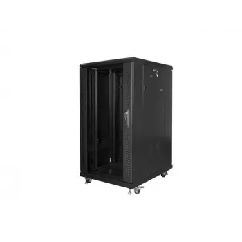 Armário rack Lanberg FF01-6822-12B 22U autónomo Preto