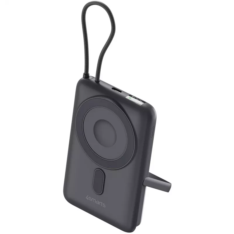 Powerbank sem fios 4smarts Enterprise Pocket space grey (541407)