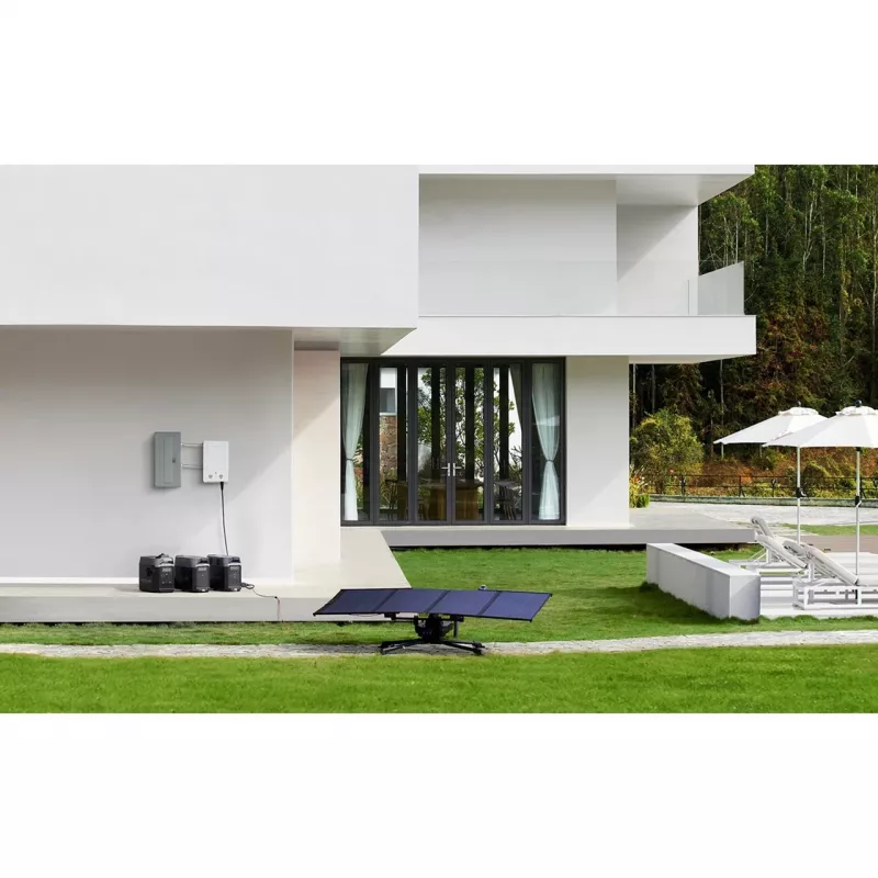 EcoFlow SOLARTS-GM seguidor solar para DELTA / DELTA MAX / DELTA Pro, 2500 mm, preto/prateado