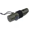 Mil-Tec SP.22073 apito de sobrevivência 6 em 1, verde-azeitona
