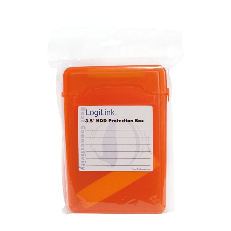 Caixa de proteção para HDD 3,5 inch, laranja
