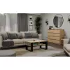 Mesa de centro top e shop STOLIK KAWOWY ŁAWA MODERN 2P fina carvalho Artisan ripas pretas