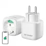 Tomada inteligente BlitzWolf BW-SHP15 ZigBee 3680W — tomada embutida compatível com Wi-Fi/ZigBee
