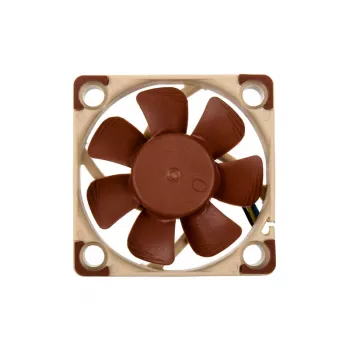 Ventoinha Noctua NF-A4x10 PWM 40x10 mm, 12 V, PWM, 1000–5000 RPM, 8,9 m³/h, rolamento SSO, vermelho/bege