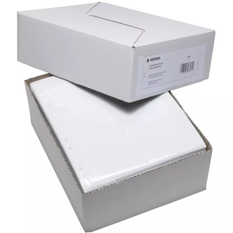 Capa transparente HERMA 7560 90 x 130 mm
