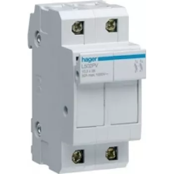 Elemento de fusível HAGER L502PV 2P 1000V DC L38 2M (L502PV)