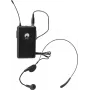 Omnitronic WAMS-12 transmissor bodypack sem fios 865 MHz com microfone de cabeça