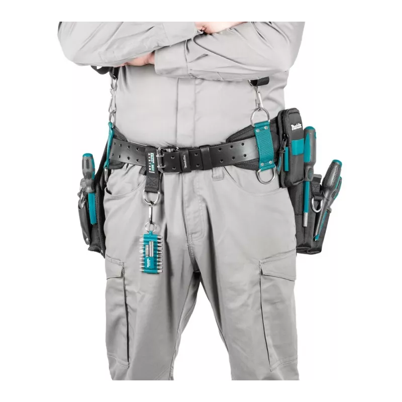 Makita E-15235 conjunto de cinto de ferramentas heavy-duty com bolsas de transporte
