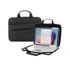 Mobilis THE ONE - Mala para portátil - Clamshell, 20 % reciclado - Durável - 12,5 - 35,60 cm (14) - preto (003067)