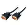 Cabo DVI-D/DVI-D preto ShiverPeaks 3m