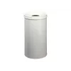 Balde do lixo Durable 330710 60L redondo aço cinzento