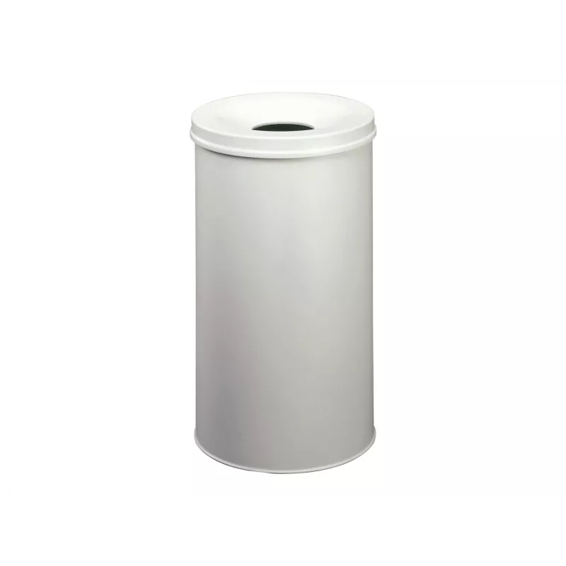Balde do lixo Durable 330710 60L redondo aço cinzento