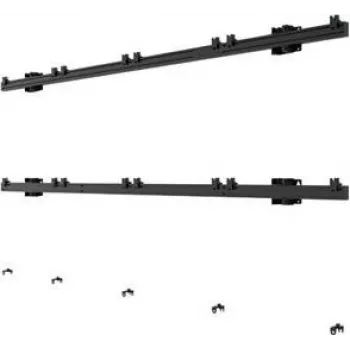 Suporte de parede B-TECH BTXPS27-W4X4/B para videowall dvLED universal 4x4 de 27 polegadas
