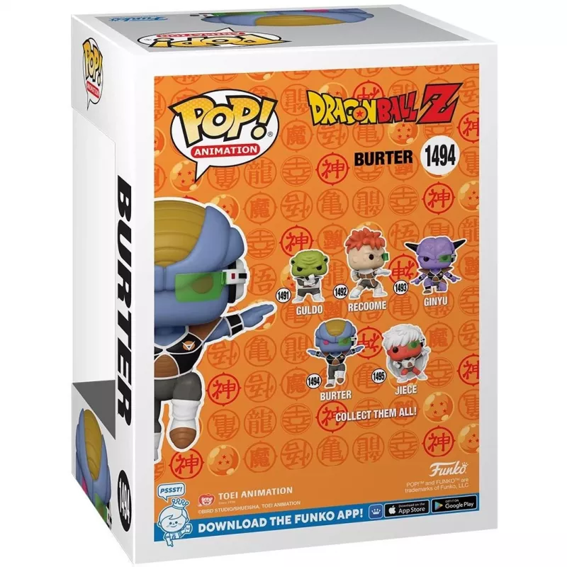 FUNKO POP Animation Burter – figura colecionável – anime e manga – 150 g (143281)