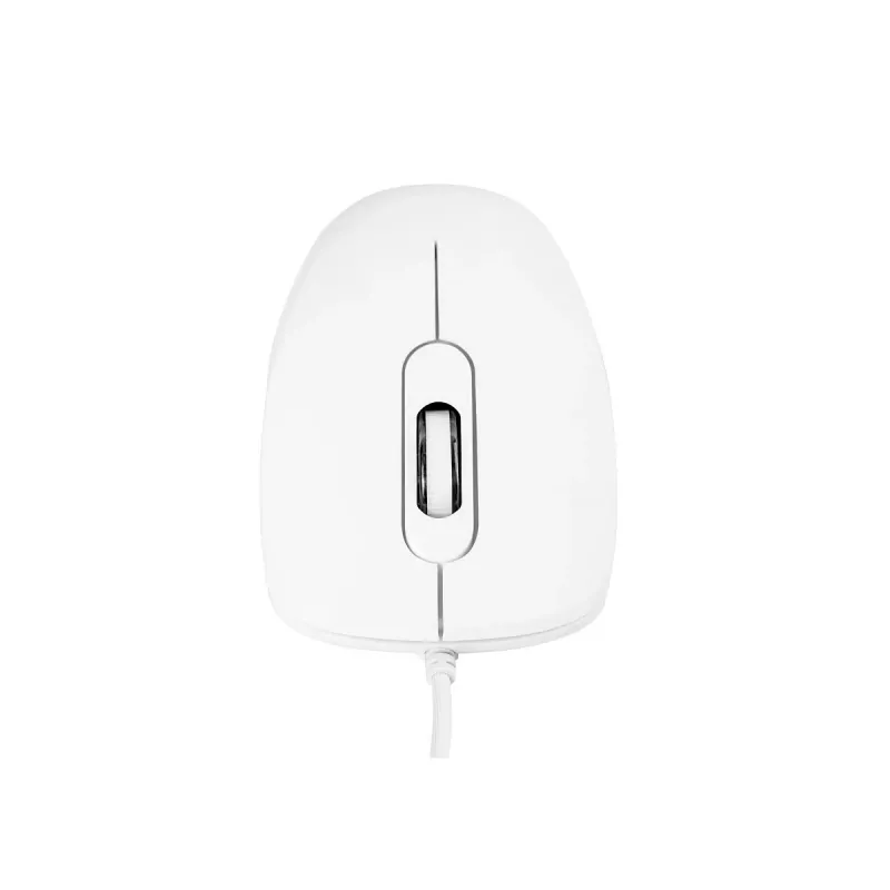 MODECOM M10 M-MC-0M10-200 rato (ótico, 1000 DPI, cor branca) (M-MC-0M10-200)