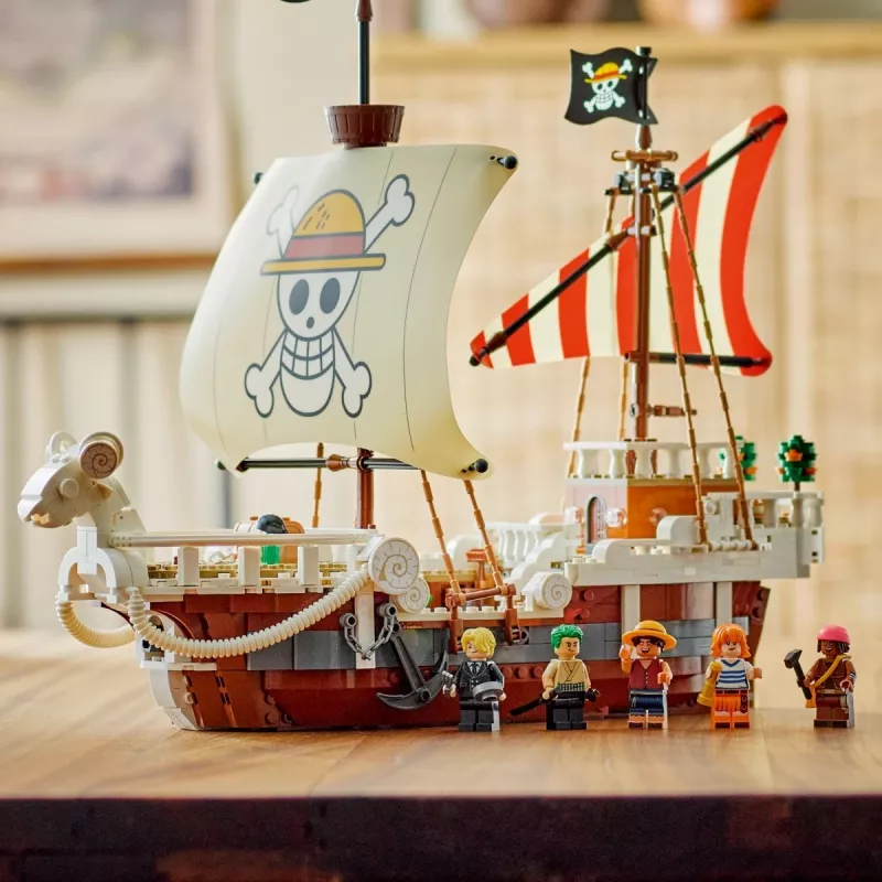 Conjunto LEGO The Going Merry navio pirata 75639 — modelo em peças One Piece
