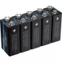 Ansmann 1505-0002 - pilha descartável - lítio - 9 V - 5 unid. - preto - -40 - 60 °C