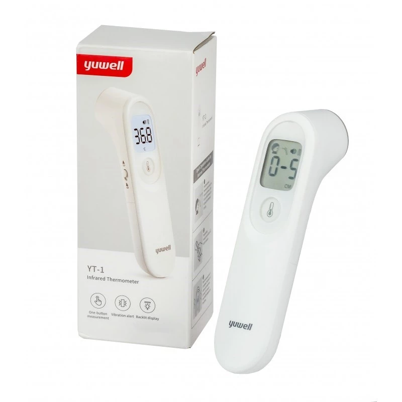 YUWELL YT-1 termómetro eletrónico de testa sem contacto