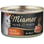 Comida húmida para gatos Miamor Filetes Finos 100 g — codorniz e atum, gatos adultos, lata de fácil abertura