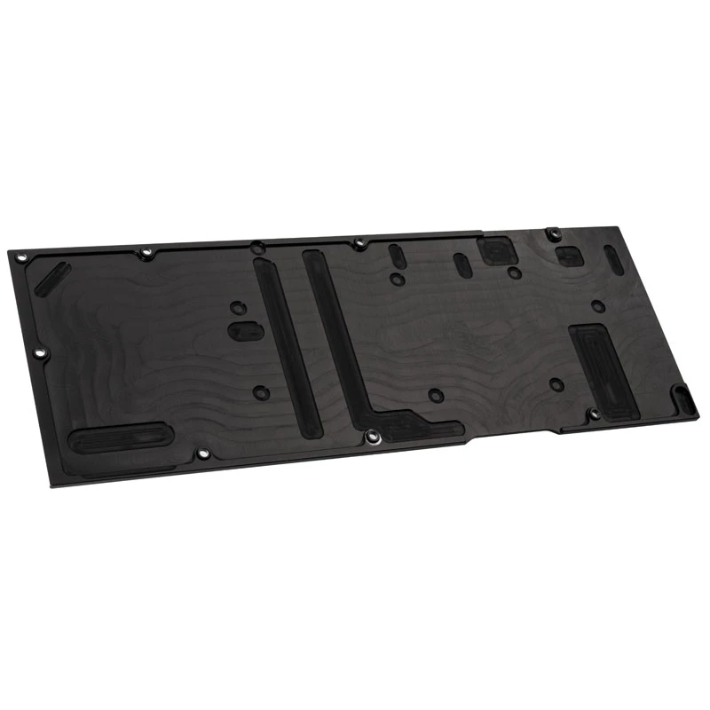Backplate Watercool 16070 — componente de sistema de refrigeração para computador em alumínio, preto, 1 unid.