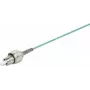 Pigtail de fibra Lightwin, multimodo 50/125 µm, OM3, FC pigtails (PIG 50 FC 2.0 OM3)